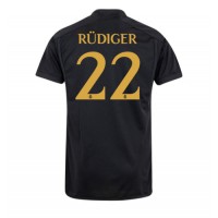 Real Madrid Antonio Rudiger #22 Rezervni Dres 2023-24 Kratak Rukav